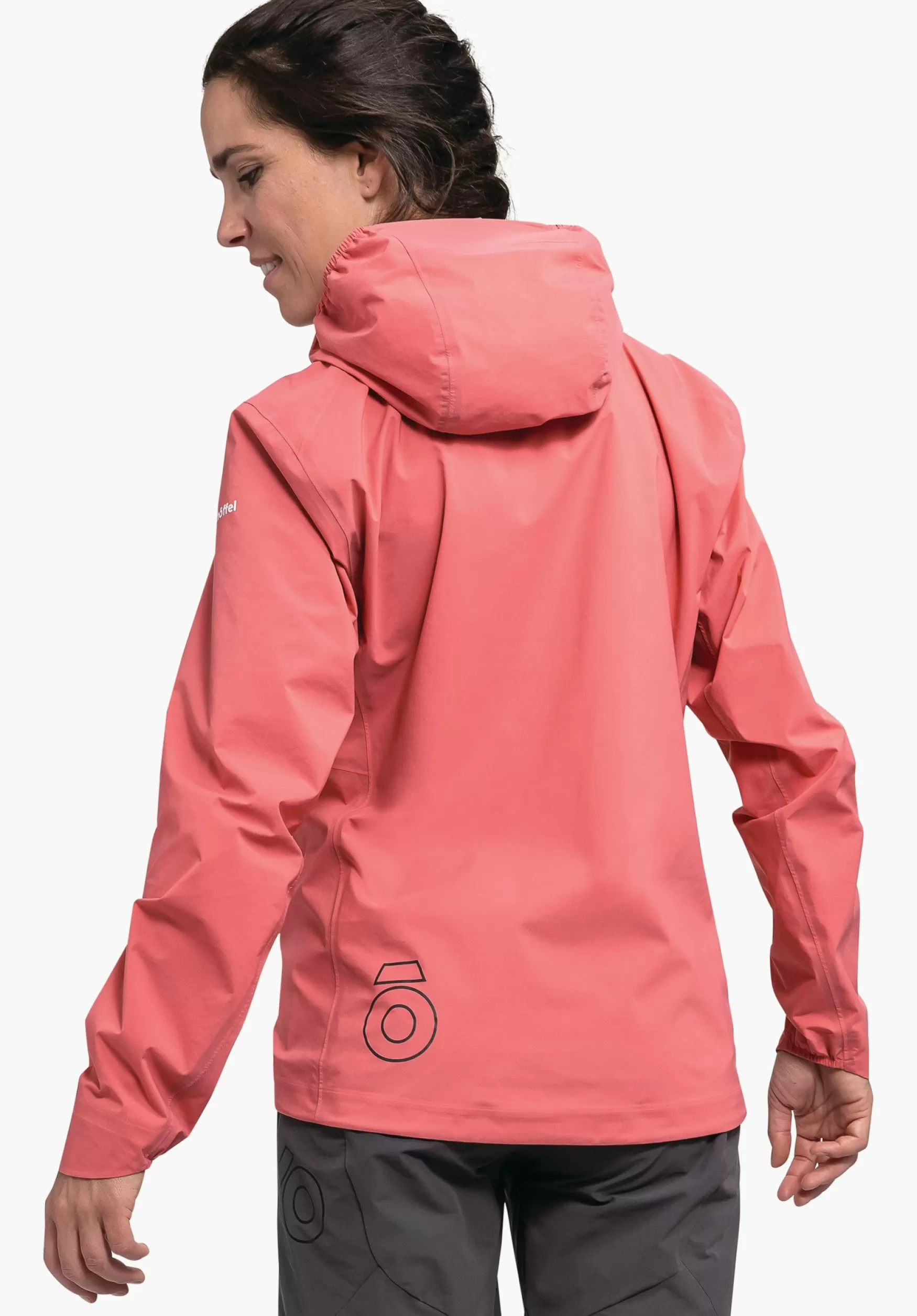 Shop SCHÖFFEL Wasserdichte Mountainbike Jacke rosa